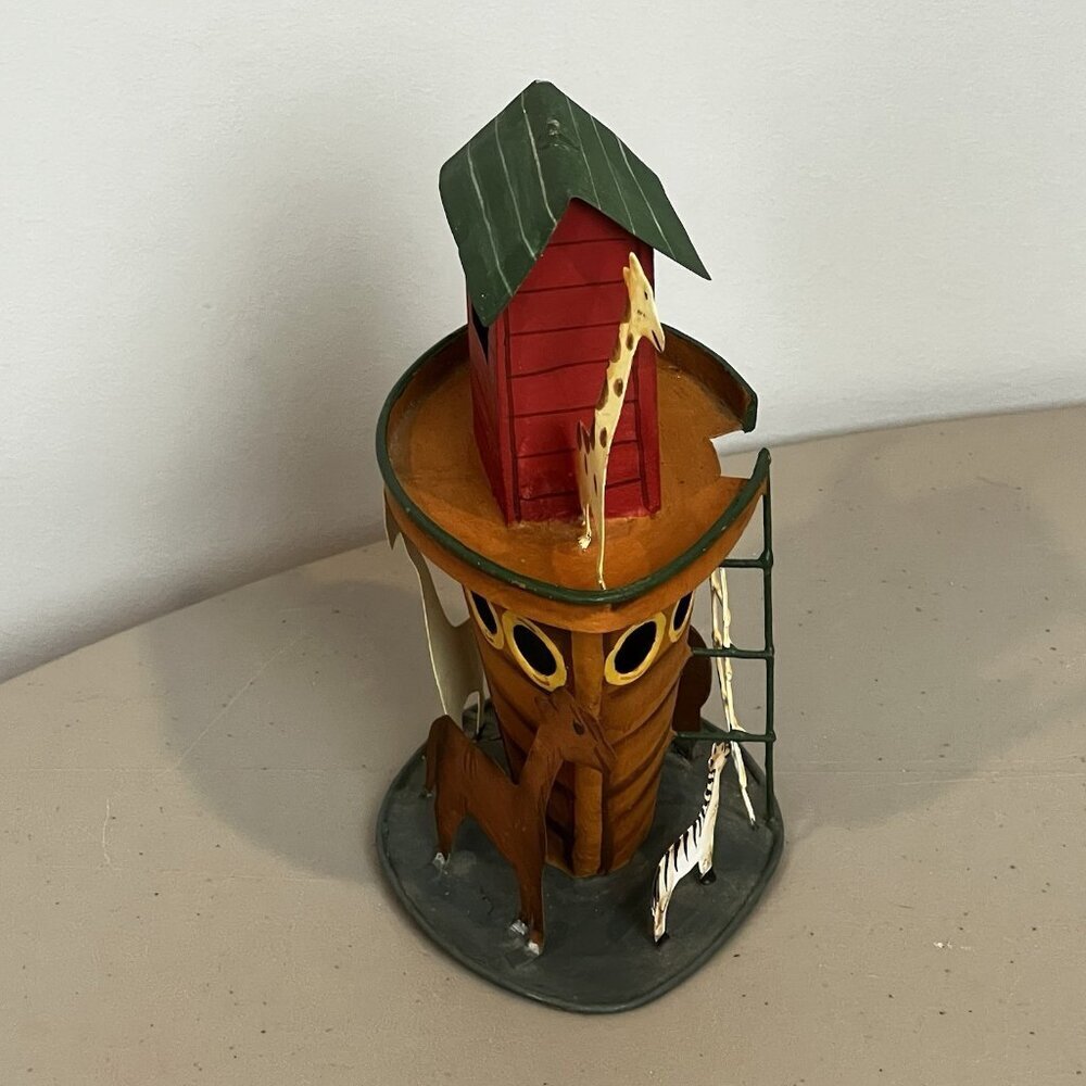 Noah's Ark Tin Ornament 6" without Hanger READ - Picture 2 of 14